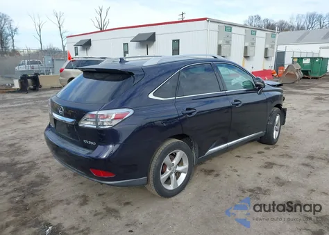 2010 Lexus Rx 350 из США, поврежденный, VIN 2T2BK1BA3AC041563